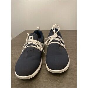 FootJoy Shoes Womens Size 9M Navy Blue Spikeless Golf Shoes Waterproof 92911
